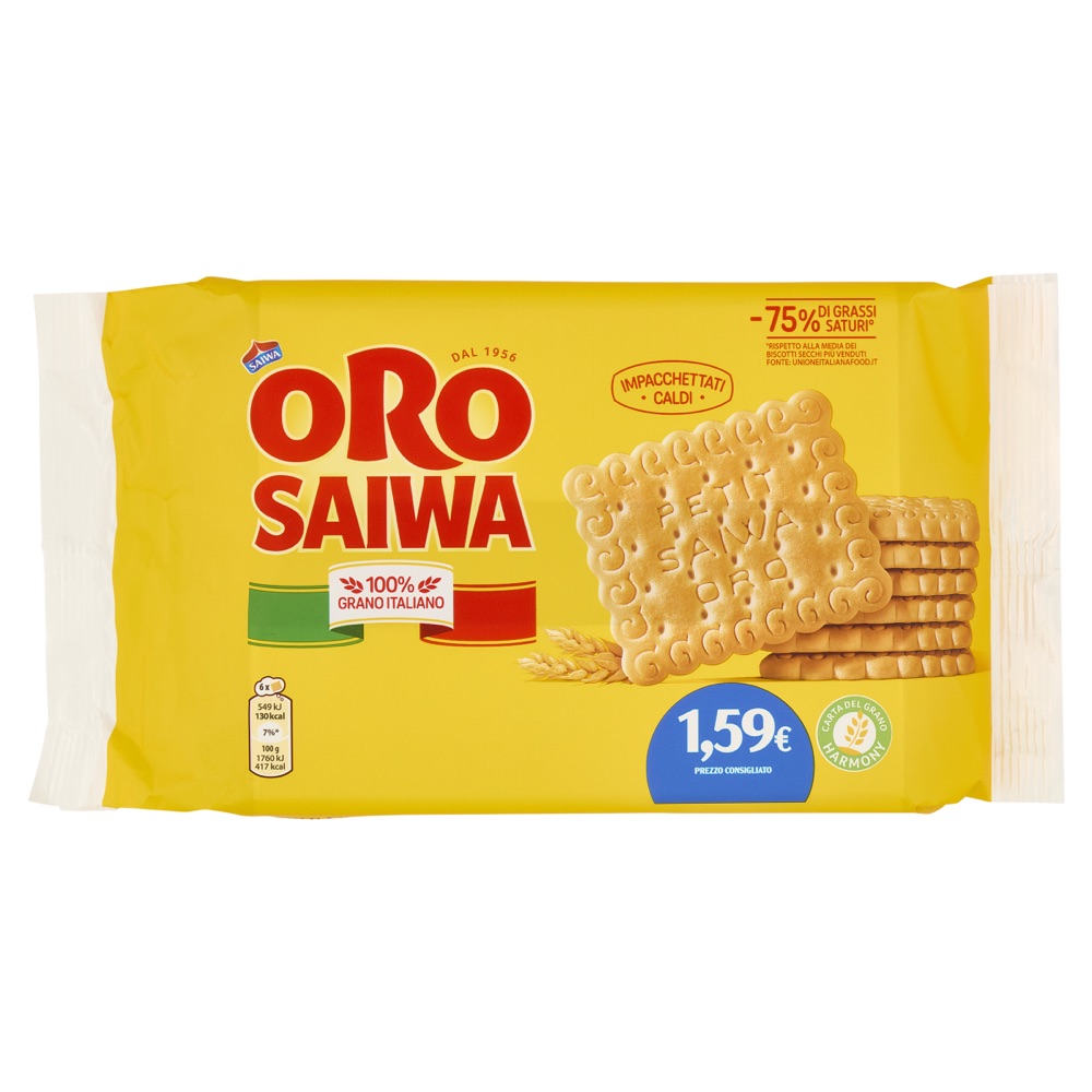 Oro Saiwa Biscotti Secchi Classici Flash