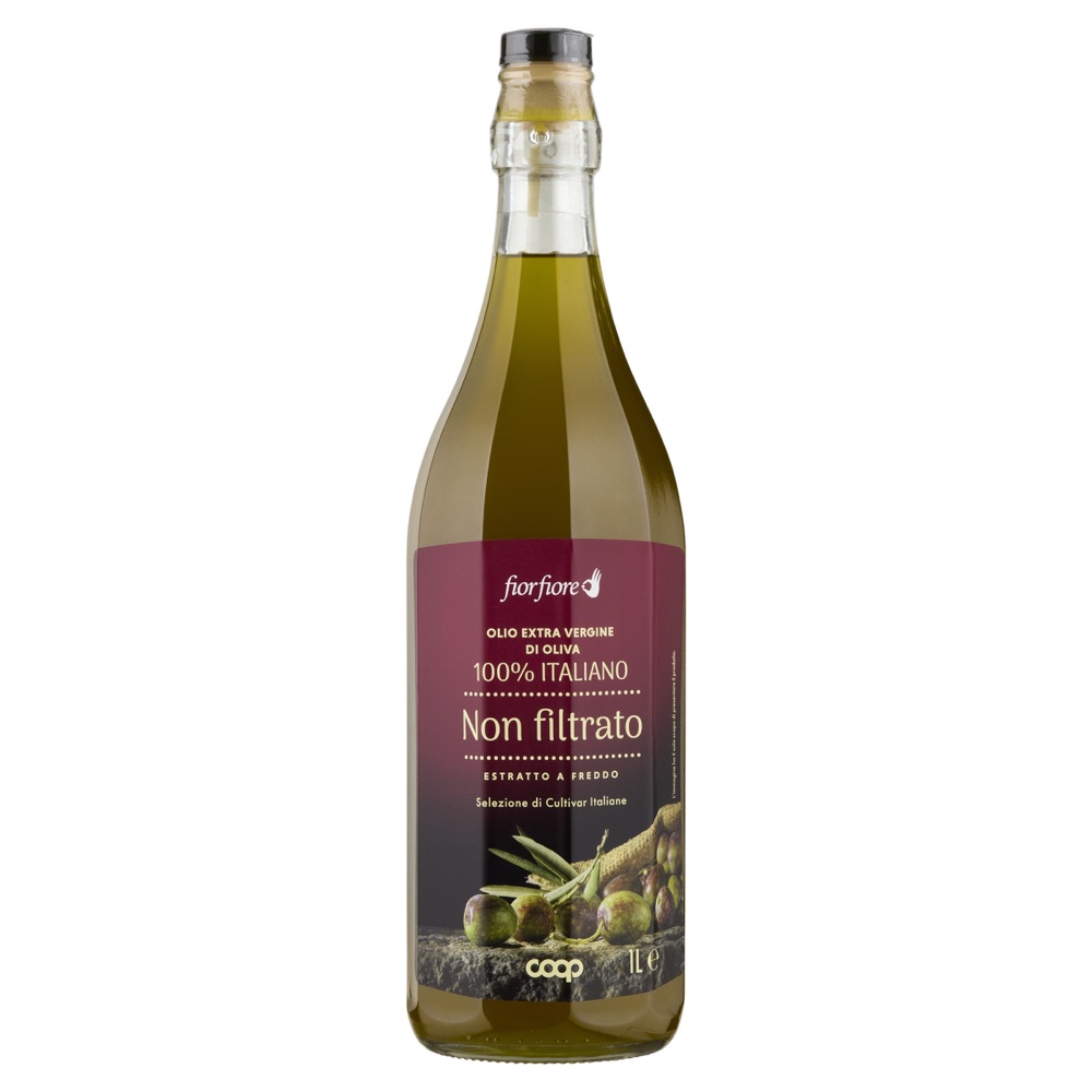Olio Extra Vergine di Oliva 100% Italiano Non Filtrato